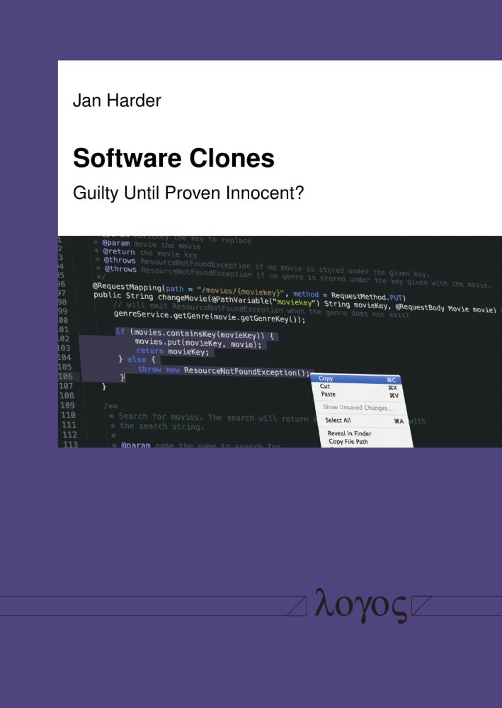 Buy Software Clones - Guilty Until Proven Innocent? — BookShops.in