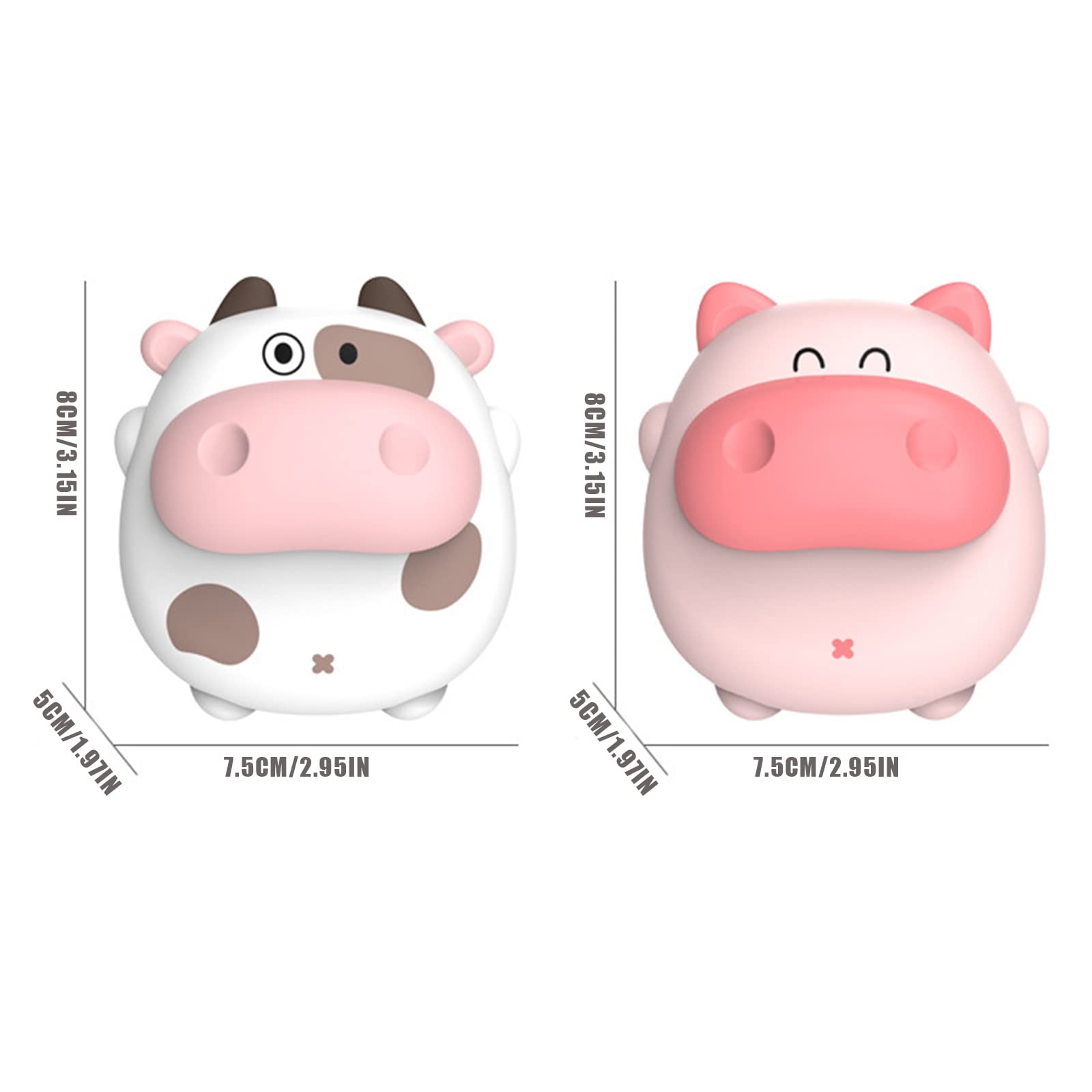 Chauffe-Mains en Forme d'animal de Compagnie, Chargeur USB, Mini Veilleuse Portable Antidéflagrante