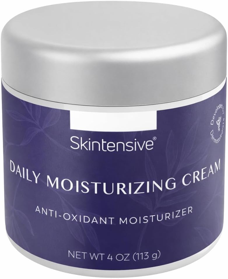 SKINTENSIVE Specialized Fragile Skin Moisturizing Cream for Thin Skin - Moisturizing Formula for Daily Use on Face, Hands & Body - With Vitamins A, C & E and Arnica - 4oz