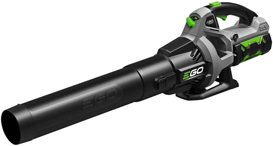 110 MPH 530 CFM Variable-Speed Turbo 56-Volt Lithium-ion Cordless Electric Blower w/2.5Ah Battery and Charger Included