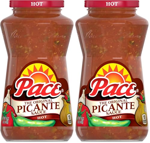 Pace Hot Picante Sauce, 16 oz. (Pack of 2)