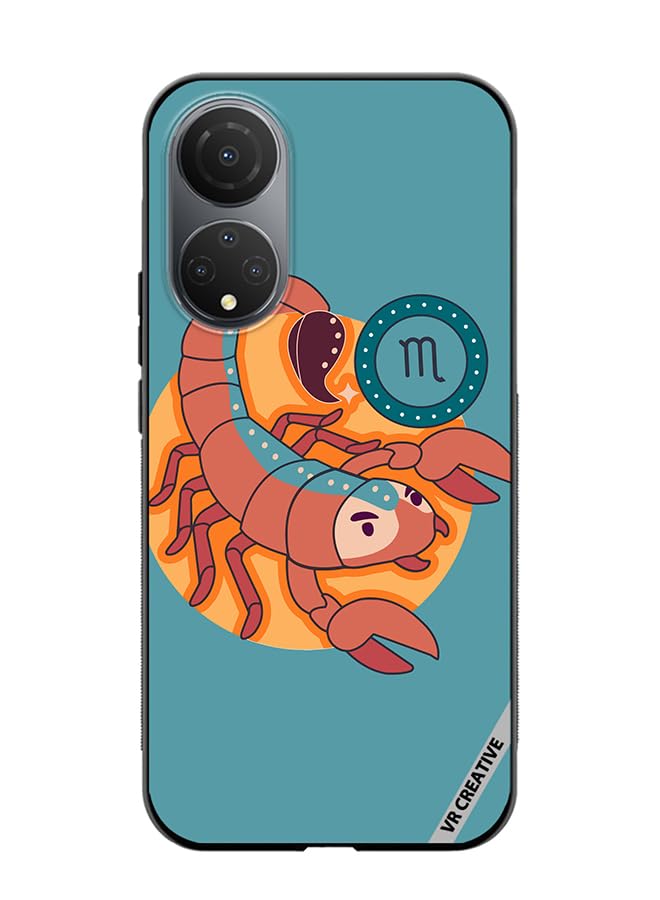 VR Creative Protective Case Cover For Honor X7 The Scorpion Zodiac Signs Design Multicolour NR322904