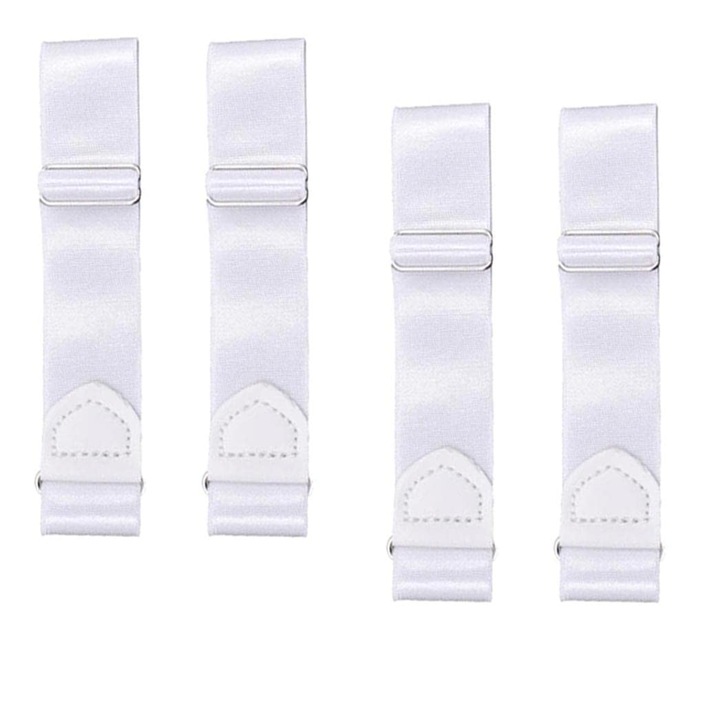 2 Pairs Adjustable Anti Slip Elastic Shirt Sleeve Holder Armband Garter Band |Clothing Shoes & Accessories | Mens Accessories | Key Chains Rings & Cases-image-22