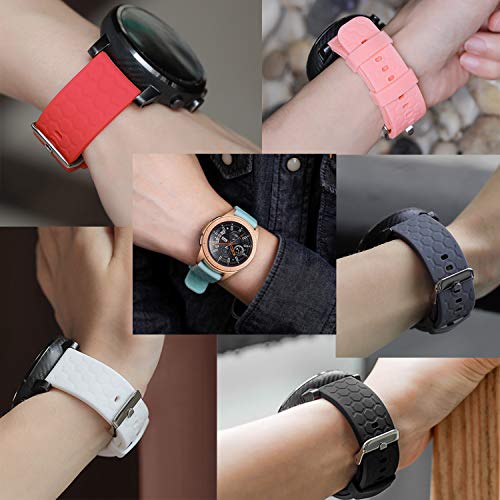Chofit 18Mm Bands Compatible With Fossil Gen 5E 42Mm/Women's Gen 6 42Mm Watch Band, Silicone Replacement Wristband Sport Straps Compatible With Fossil Women's Riley Band #TOP5
