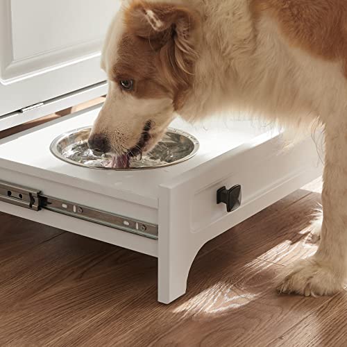 roomfitters-Modern-Pet-Feeding-Station-Furniture-with-2-Elevated-Dog-Bowls-Pull-Out-Design-Pet-Food-Cabinet-Pet-Toy-Storage-Organizer-White