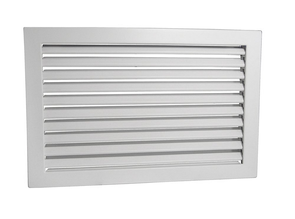Kaltluftgitter KG 3523 W Lüftungsgitter Weiss 350 x 230mm Zuluft Abluftgitter