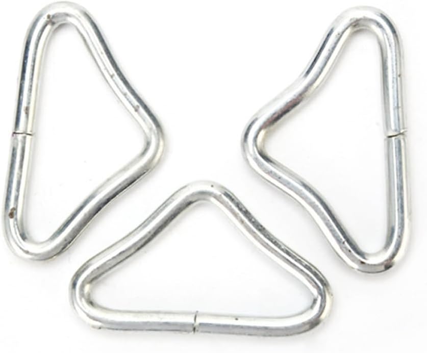 30pcs Trampoline Triangle Ring Buckles for Trampoline Attachments DIY Parts