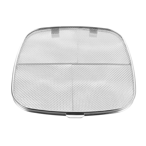 Pare-éclaboussures friteuse air 8,4" en acier inox - Grille anti-projection de rechange