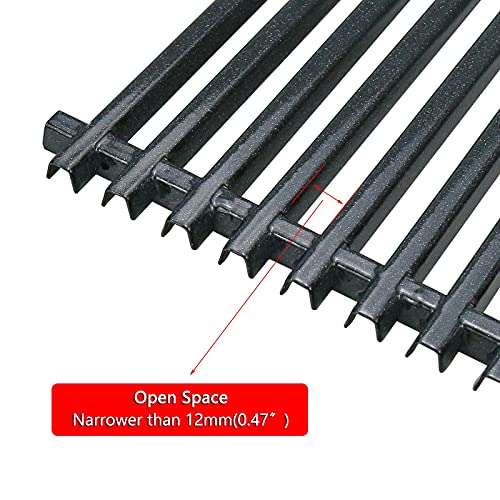 Hisencn Cooking Grate Replacement For Charbroil 463436213, 463436214, 463436215, 463420508, 463420509, 463440109, 463441312, 463441514, 16 7/8" Porcelain Steel Cooking Girds For Thermos 461442114 #TOP2