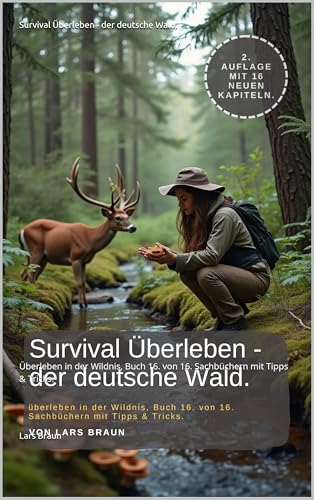 Survival Überleben - der deutsche Wald.: Überleben in der Wildnis, Buch 16. von 16. Sachbüchern mit Tipps & Tricks. (Komplette Serie Survival 1)