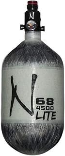 Ninja - Depósito de fibra de carbono HPA 68/4500 Lite, color gris