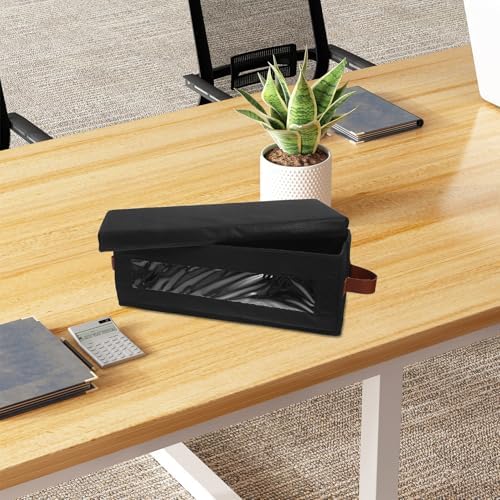 Toyvian 37 Adet İstiflenebilir Şeffaf CD Saklama Kutusu Toz Geçirmez Kapaklı Oxford Medya Organizeri Jewel Kapağı Kapasiteli Görünür Pencereli Disk Depolama Çözümü - Görsel 5