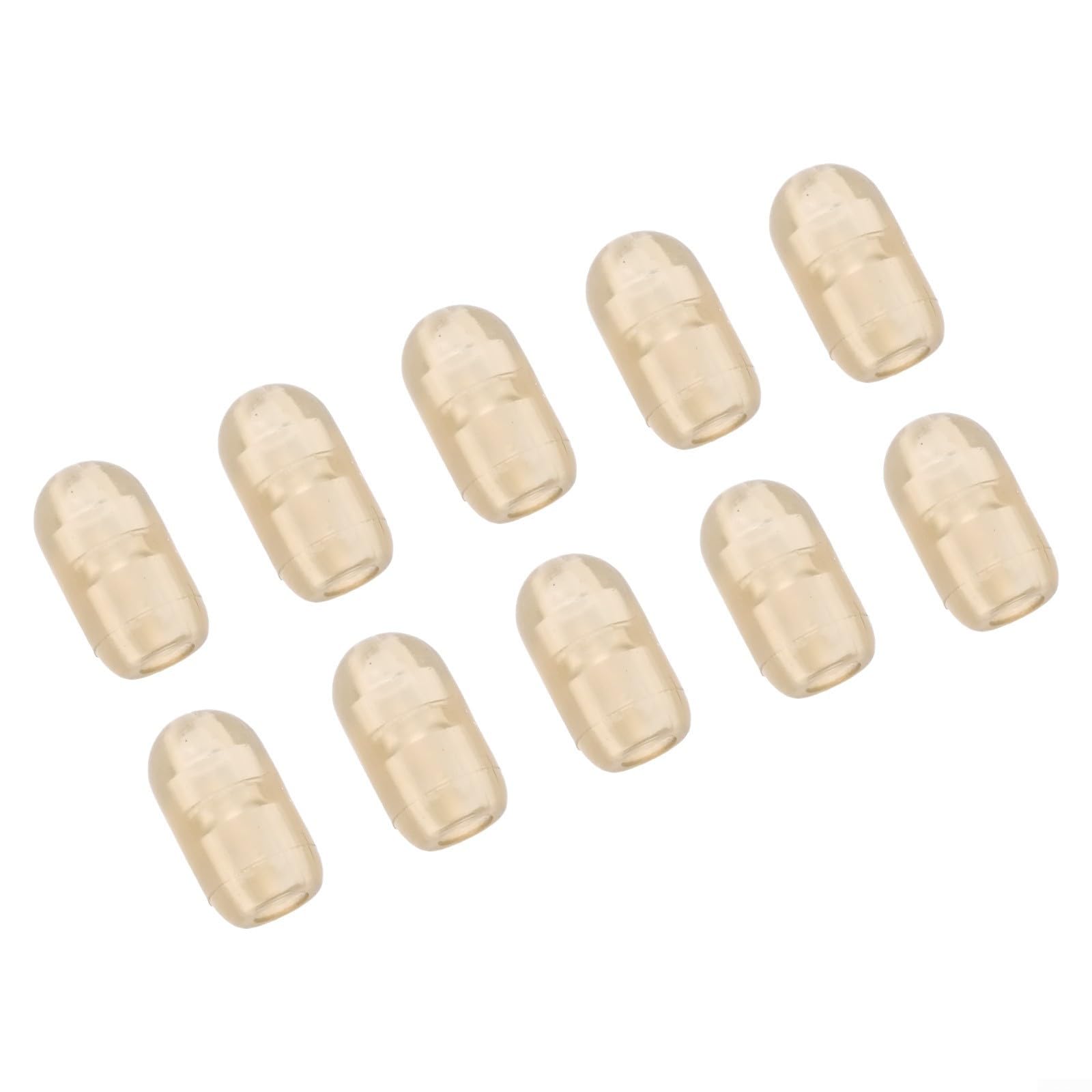 Carp Fishing Quick Change 10pcs Swivel Stop Beads Suitable For Spinner And Feeder Rigs Shock Absorbing Silicone Components For Coarse Fish(4 * 7mm)