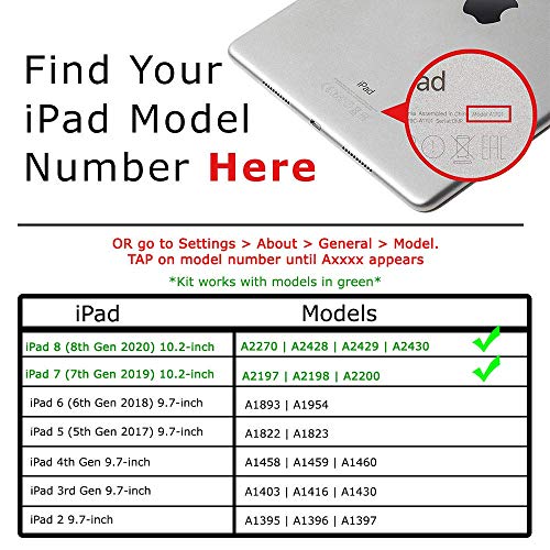 image for Repair Parts Plus for iPad 7th Gen | 8th Gen (7 | 8) Screen Replacemen