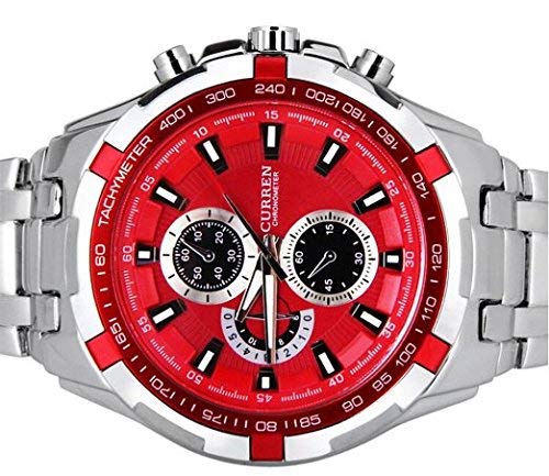 CURREN Luxury Watches for Men Military Fashion Analog Quartz Stainsteel Steel Band Waterproof Watch for Men