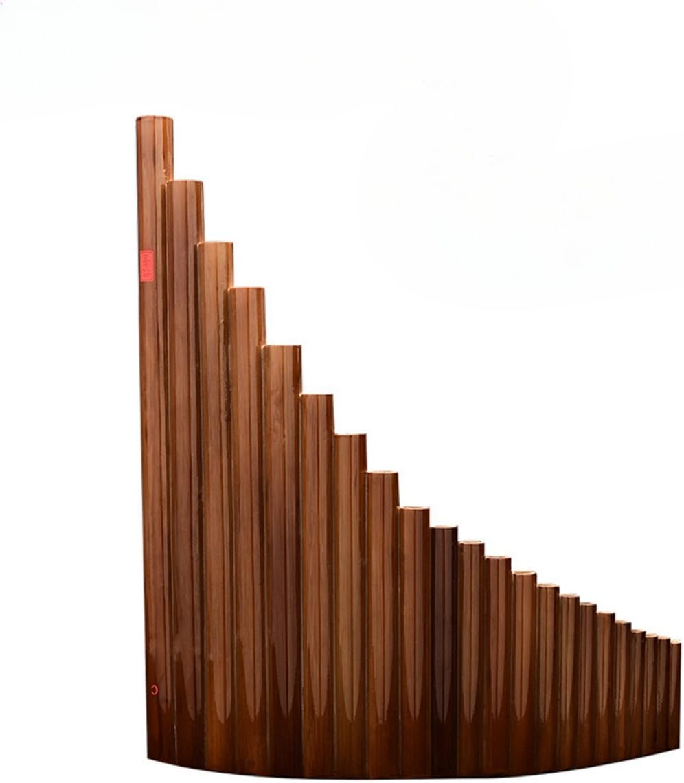 8, 15, 22 Pipes Pan Flute, C Key G Key Pan Pipes, Chinese Traditional Woodwind Musical Instrument, Easy To Learn (15 pipes G key2)