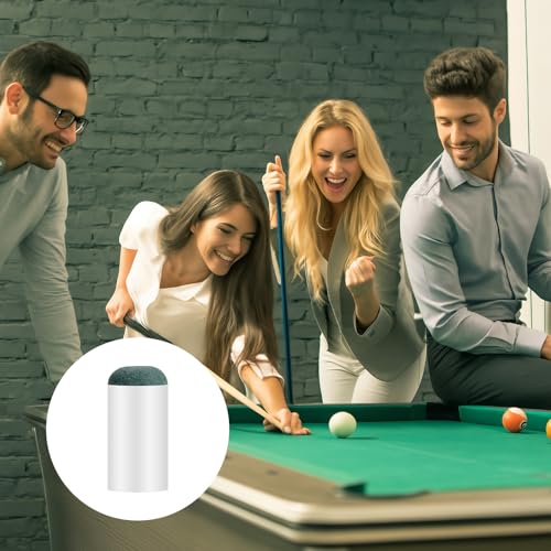 Notoke 50 STK Slip-On Billard Queue Spitzen – 5 Größen (9mm, 10mm, 11mm, 12mm, 13mm) – Ohne Kleber & Werkzeug Erforderlich – Passend für Snooker und Pool Queues
