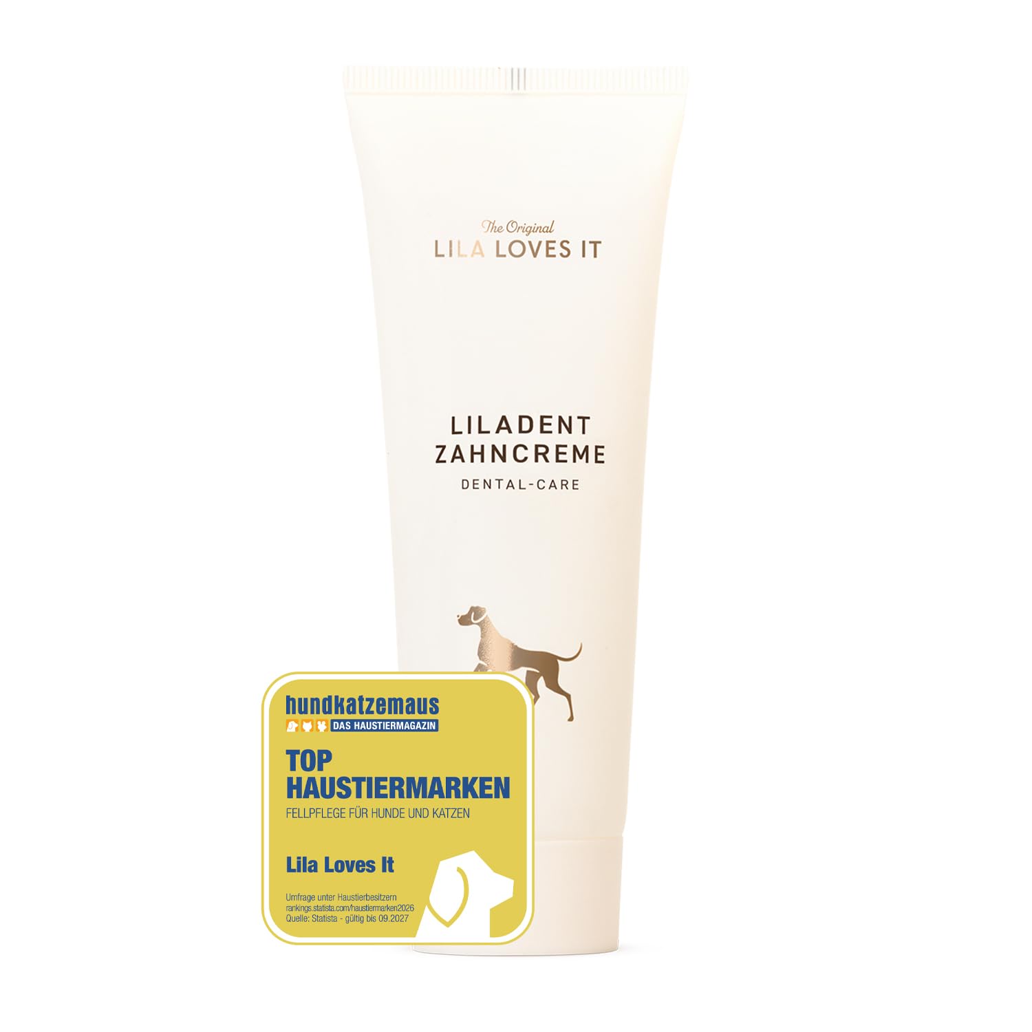 Toothpaste for Dogs - Natural Tooth Cleaning with Coconut Oil, Turmeric & Papaya Extract, 75 ml