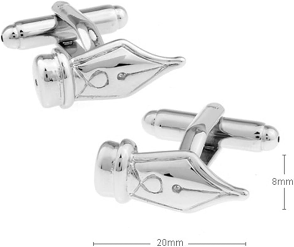 Quill Fountain Pen Pair Cufflinks