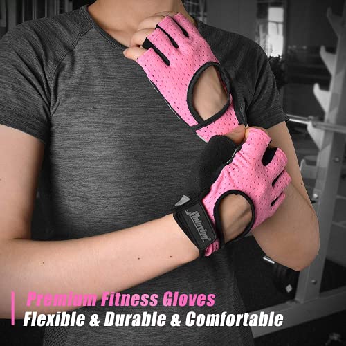 Fitself Fitnesshandschoenen voor dames en heren, ademende gewichtheffen, trainingshandschoenen voor sport, gym… - Image 6