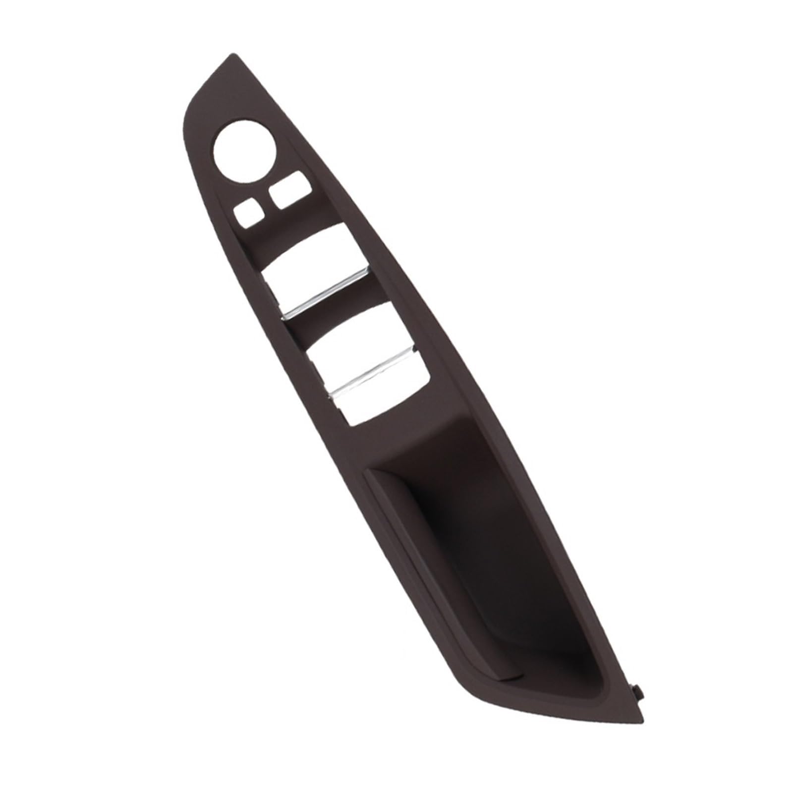 OEXRIGRU Car Interior Door Handles for BMW 5 Series F10 F11 F18 520 523 525 528 530 2010-2017 RHD Car Interior Door Handle Armrest Panel Pull Trim Cover Set(RHD Moka)