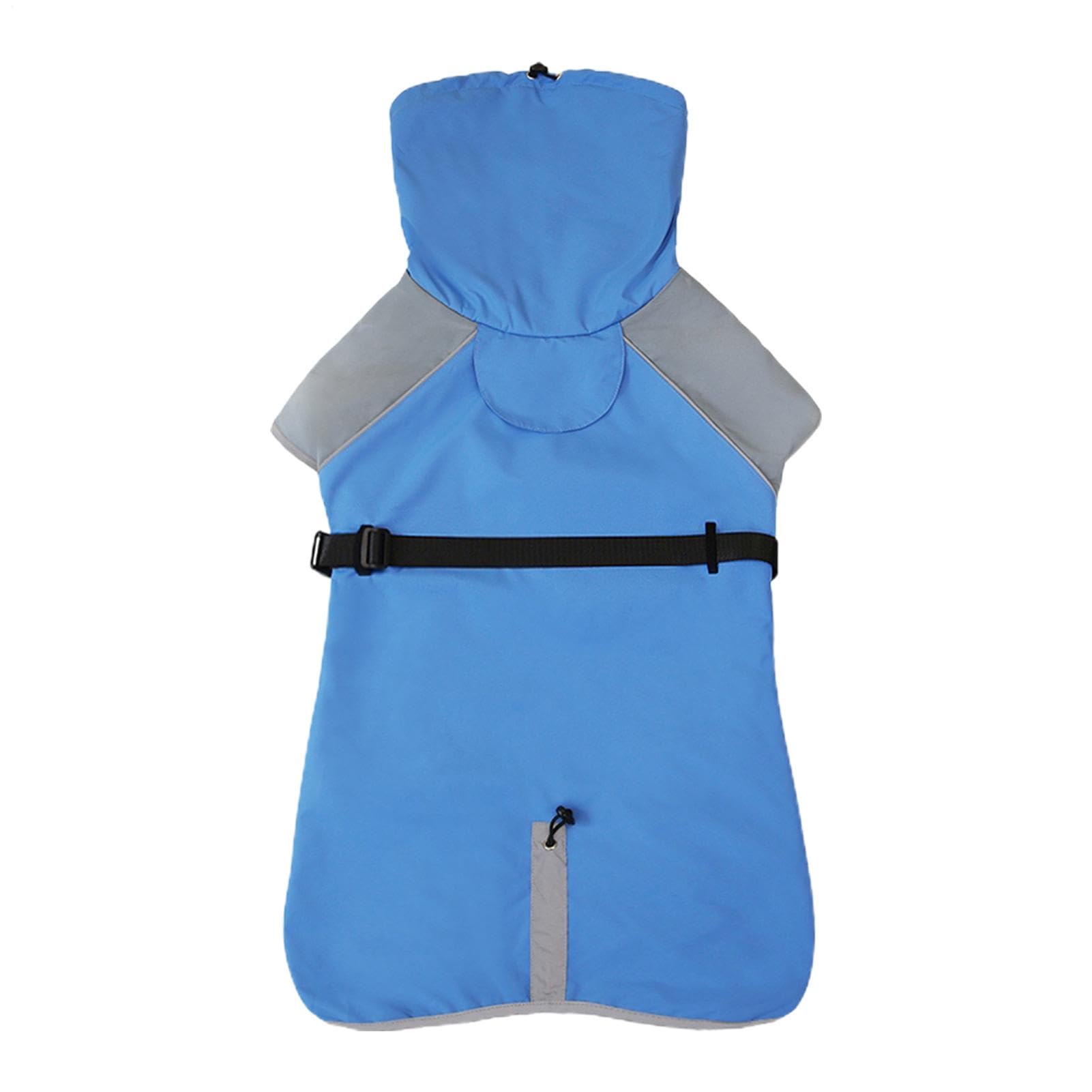Manteaux imperméables pour chiens de grande taille avec couverture complète réglable