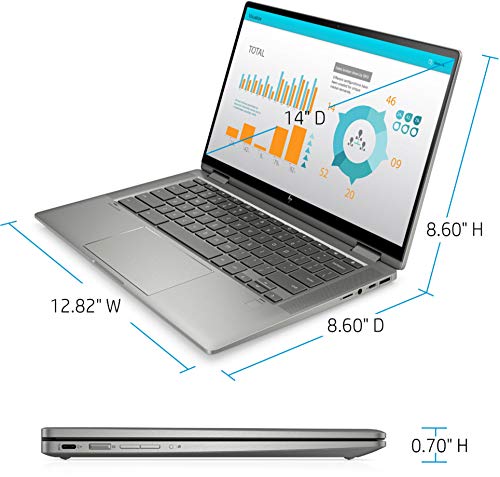 2022-HP-Chromebook-X360-2-in-1-14-FHD-Touchscreen-Laptop-Intel-Core-i3-10110U-Processor-8GB-RAM-64GB-eMMC-Backlit-Keyboard-Wi-Fi-6-Webcam-Chrome-OS-Mineral-Silver-2-Week-IFT-Support