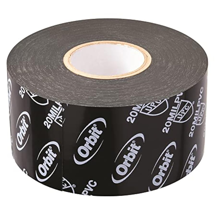 Sprinkler System 2Inch X 50Foot 20 Mil Pipe Wrap Tape
