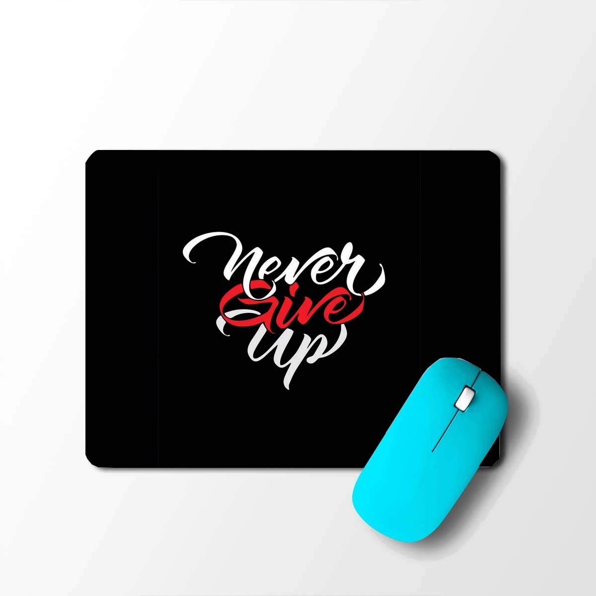 Pikkme Quote/Quotes - Never Give Up - Designer Printed Laptop/Desktop/Computer Mousepad/Mouse Pad (Best for Gaming/Gamers) (B07Q3965ZJ) Amazon Price History, Amazon Price Tracker