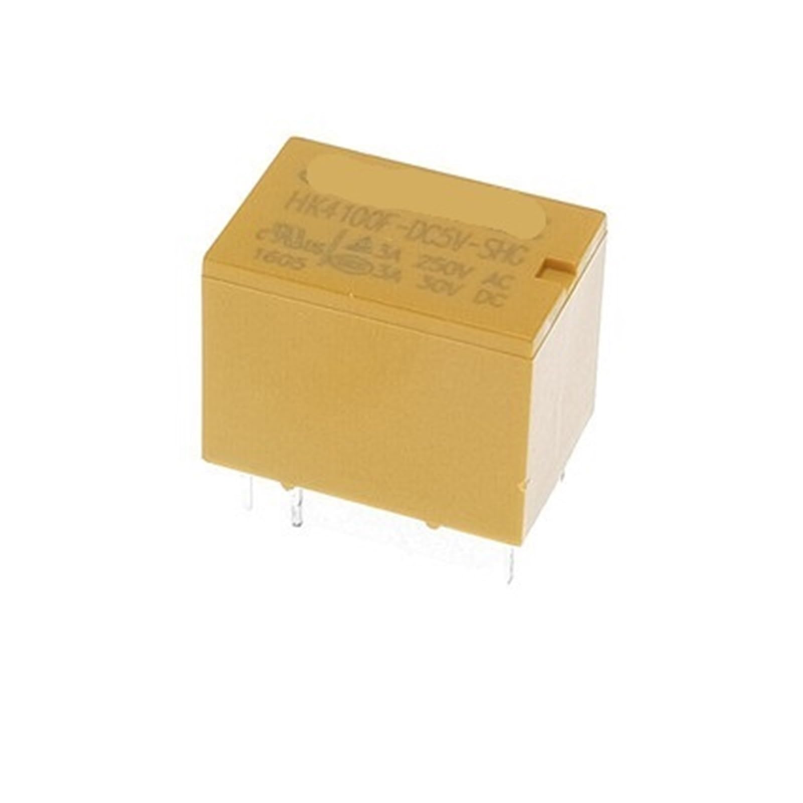 Relais de commande HK4100F-DC5V-SHG pour commutation électrique 3A 6 broches