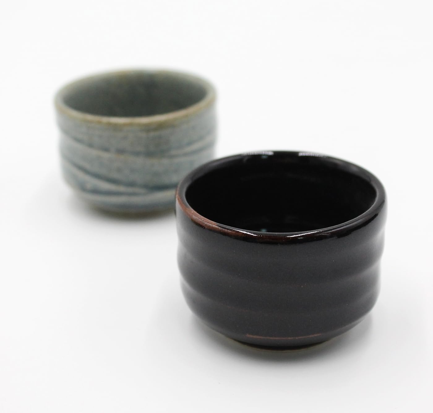 Japanese Traditional Mino Sake Cup (Set of 5) Wine Soju Porcelain Color Variety Sakazuki Cup Gifts (Enshou Gama)