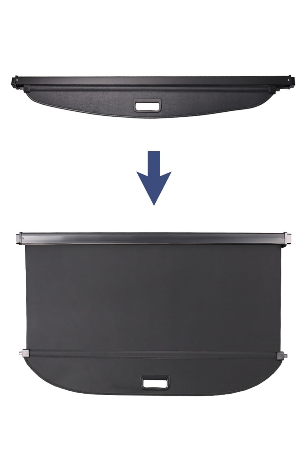 Versenkbare Trunk Cargo Abdeckung Paket Rack Schild Privatsphäre Innen Für Nissan Für Livina 2007 2008 2009 2010 2011 2012 2013 2014 2015 Gepäckraumabdeckung