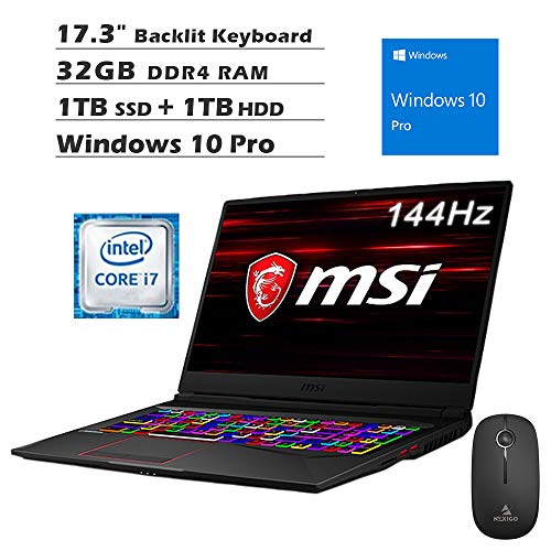 2020 MSI GE75 17.3 Inch 144Hz FHD 1080P Gaming Laptop