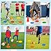 BOHUIZ 50Pcs 6 Inch Flat Cones Spot Markers, Non-Skid Floor Hole Soccer Cones Field Court Markers Field Court Spot Markers Flat Discs Soccer Training Cones for Sports Speed Agility Practice, 5 Colors