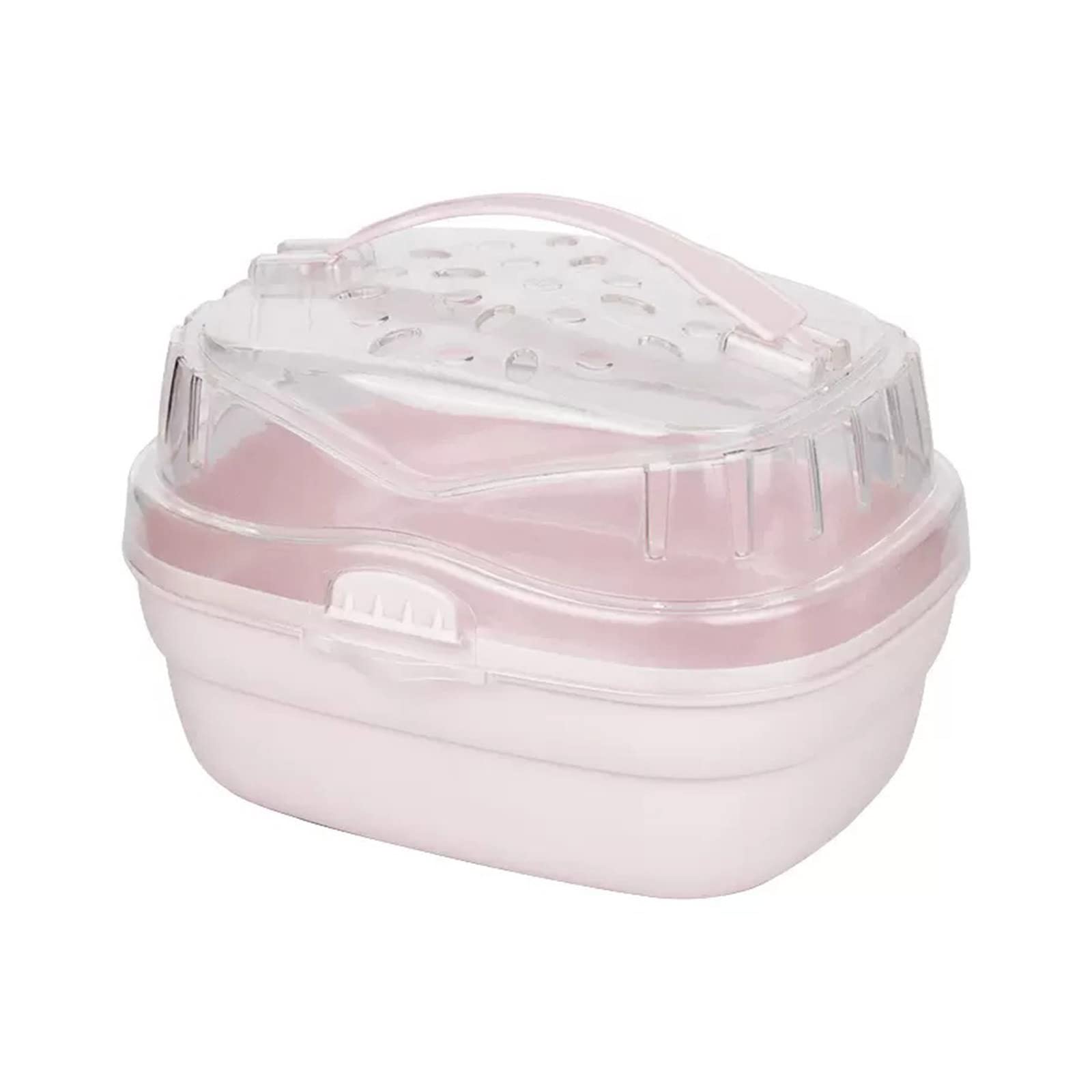 hero-s Caisse de transport pour hamster, cage portable, cage de transport pour petits animaux, avec bouteille d'eau, sac de transport pour cochon d'inde