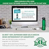 720°DGREE – uberBottle – Tritan Trinkflasche – Forest Green – Bundle Rezeptbuch - 7