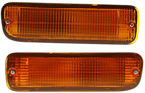 Garage-Pro Turn Signal Light Set of 2 Compatible with 1995-2000 Toyota Tacoma Front, Driver and Passenger Side