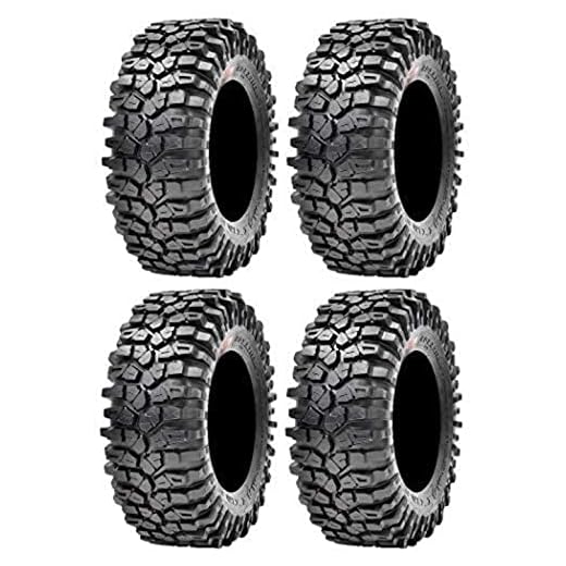 Full set of Maxxis Roxxzilla 396 Radial (8ply) ATV Tires 32x10-14 (4)