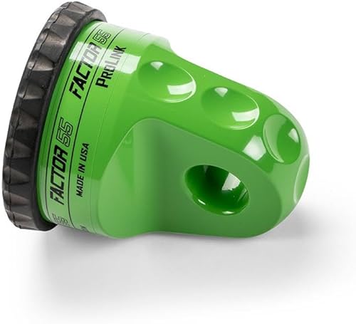 Vista 25 de Factor 55 ProLink - Soporte de grillete de cabrestante para camiones, Jeep y SUV, se adapta a líneas de hasta 3/8 pulgadas de diámetro, color naranja