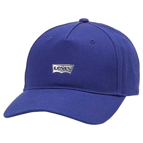 Image of Levi's Men & Unisex Metallic Housemark Logo Cap Royal Blue