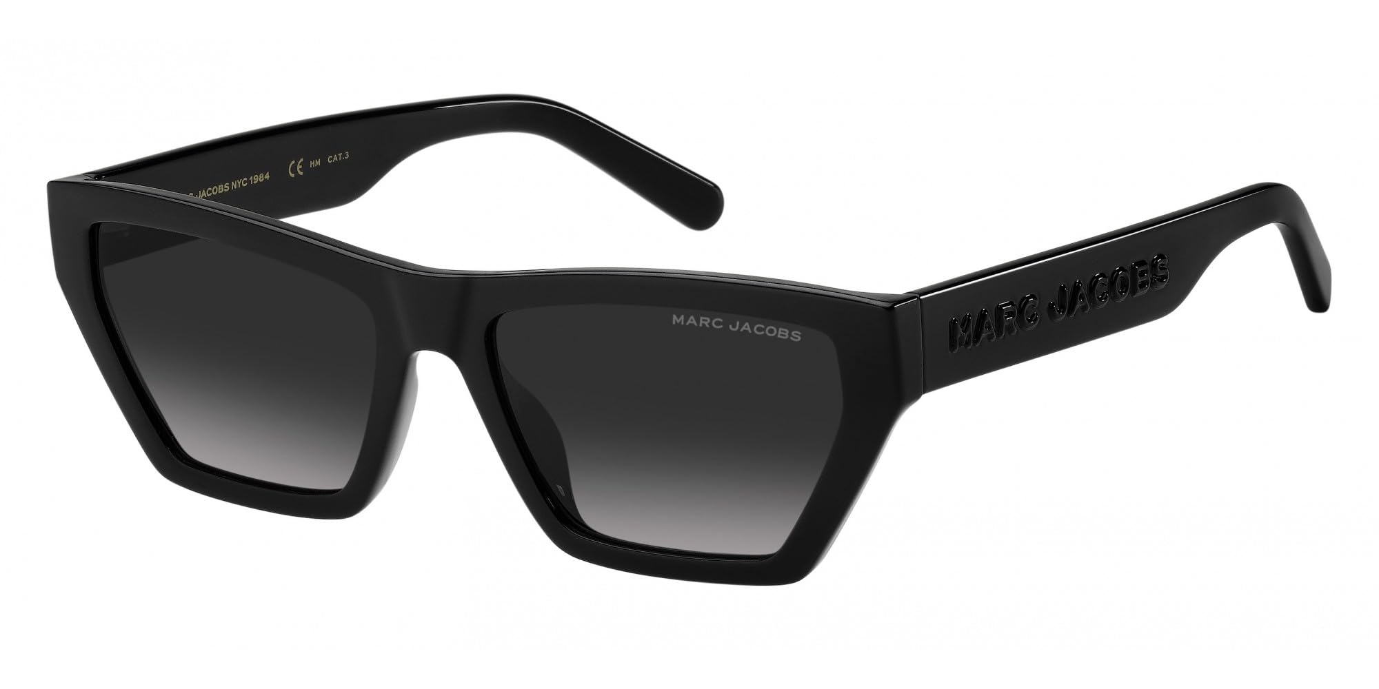 Marc Jacobs Men's   Black Cat Eye  Gray Gradient Marc 657/S Sunglasses , BrandAlley