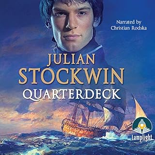 Quarterdeck Audiolibro Por Julian Stockwin arte de portada