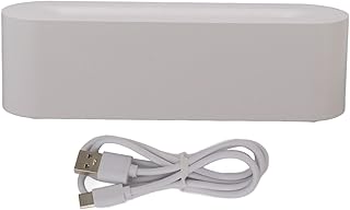 Flame Diffuser,Simulated Flame Aroma Diffuser Humidifier Durable Flame Air Aroma Diffuser Different Fire Air Diffuser for Home Office (White)