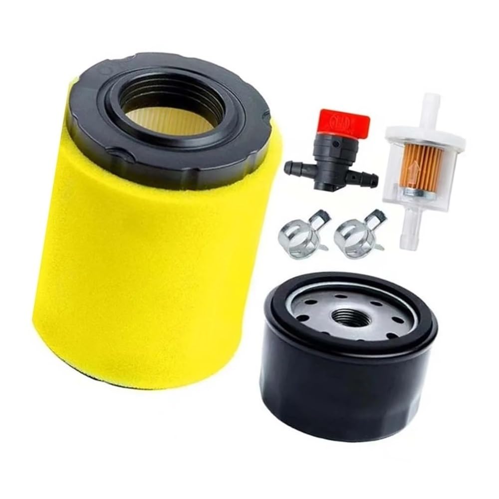 Kit de filtro apto for L105 L107 L108 LA135 LA145 D100 D110 D130 D140 D160 D170 D105 D120 Tractores cortacésped Reemplazar 591334 796031 594201 Mantenimiento al aire libre Piezas de cortacésped