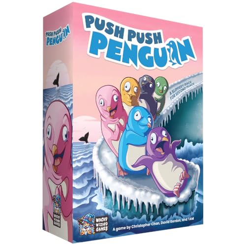 Push Push Penguin juego de mesa para 2-6 jugadores miniatura 1