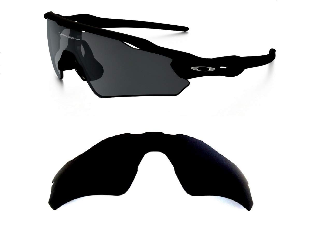Galaxy Replacement Lenses For Oakley Radar EV Path Black Polarized 100% UVAB