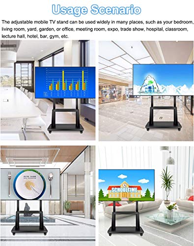 Soporte de piso universal para TV de 32-75 pulgadas miniatura 7
