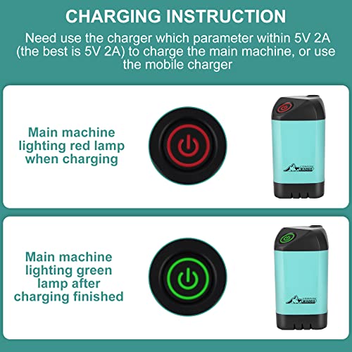 Wadeo OD0400OR Portable Shower Camping Shower Outdoor Camp Shower Pump thumb #8