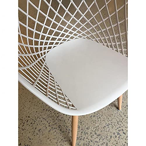 Cadeira com Braços Polipropileno Clarice Rivatti Nude