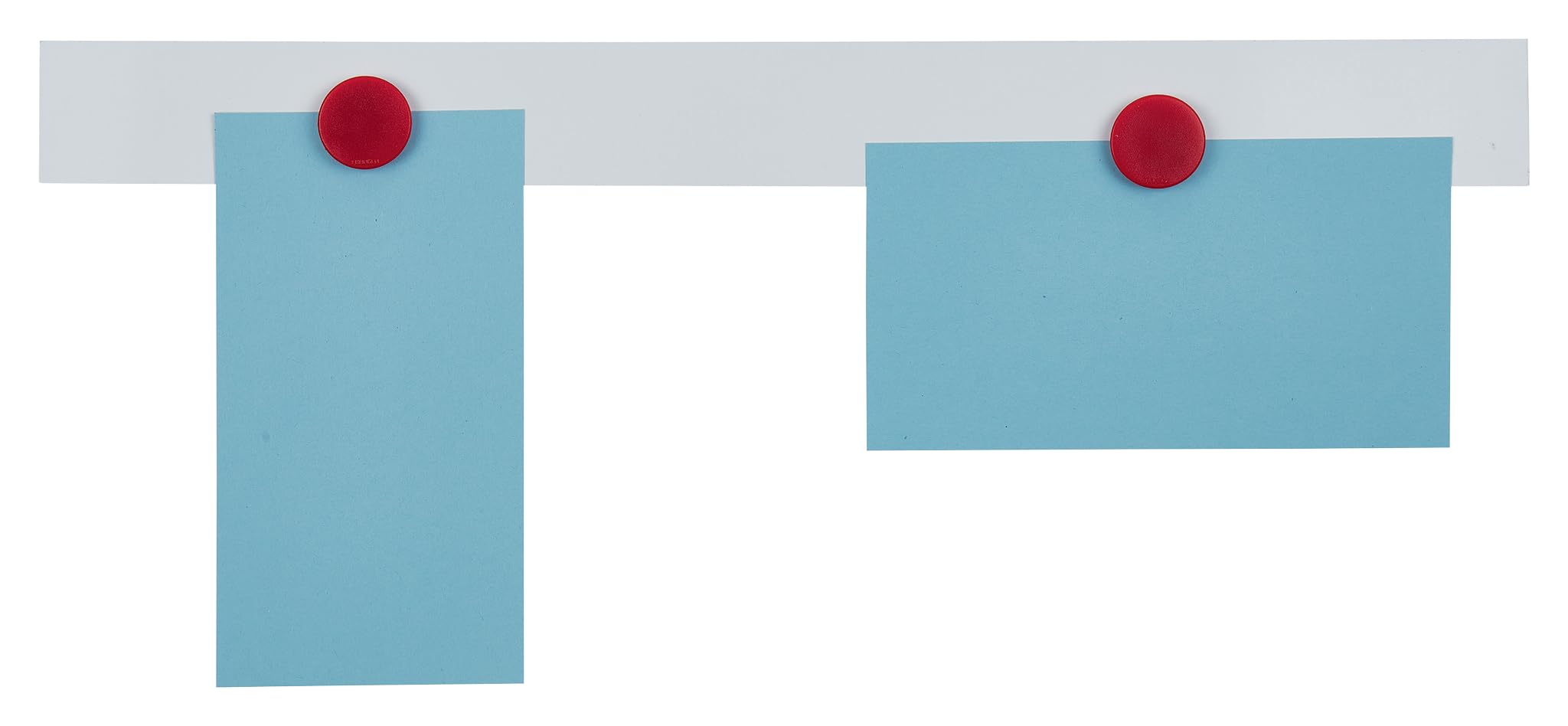 Listón magnético autoadhesivo de 50 cm Franken ST1350 metálico color blanco 2